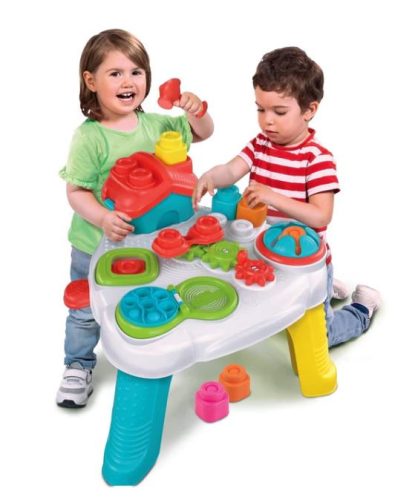 Clemmy – Érzékelést fejlesztő asztalka – interaktív építőjáték a legkisebbeknek