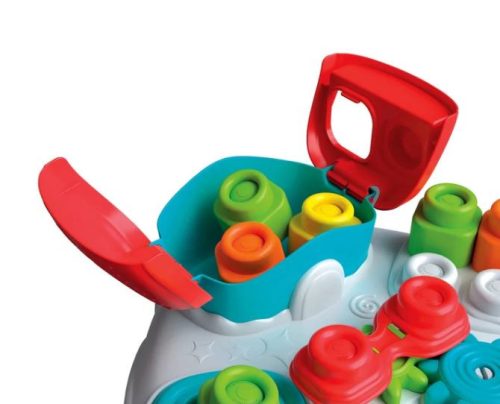 Clemmy – Érzékelést fejlesztő asztalka – interaktív építőjáték a legkisebbeknek