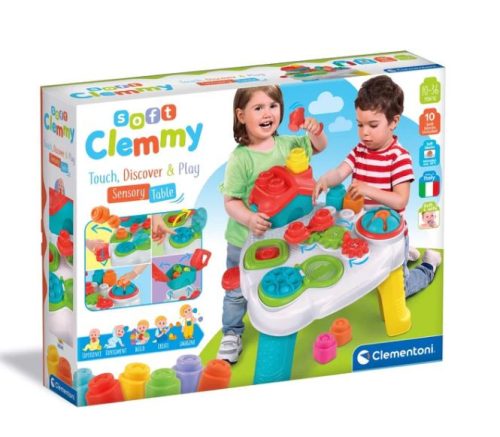 Clemmy – Érzékelést fejlesztő asztalka – interaktív építőjáték a legkisebbeknek