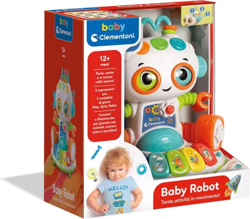 Első robotom – Clementoni Baby Robot, 12 hó+