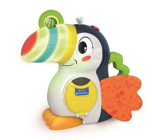 Adrián a tukán – interaktív magyarul beszélő fejlesztő madár – Clementoni