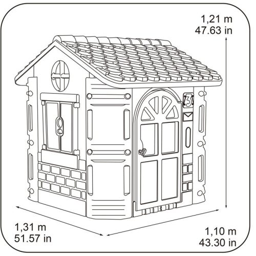 Kerti játékház, "Kulcsos ház" – FEBER