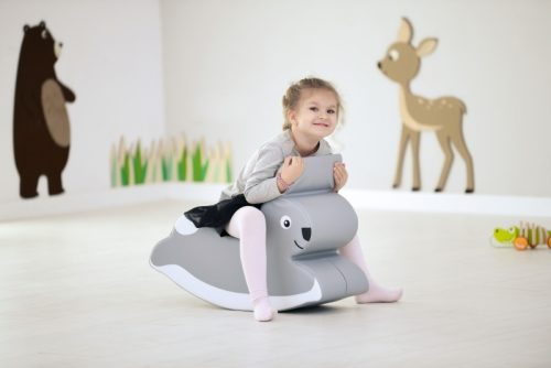 Ringató Nyuszi – biztonságos billegő játék