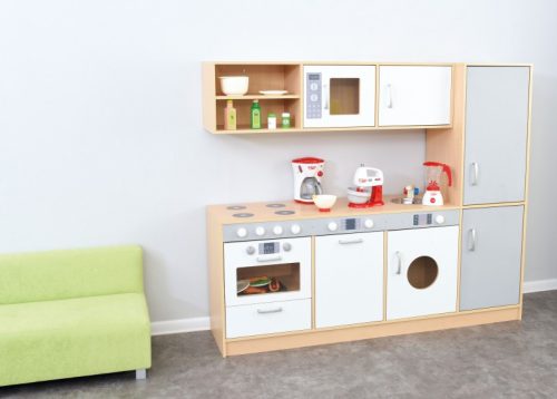 Komplett játékkonyha - két elemes MDF