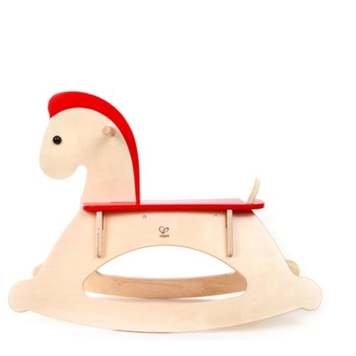 Hintaló fa, biztonsági karfával – Hape, 10 hó+