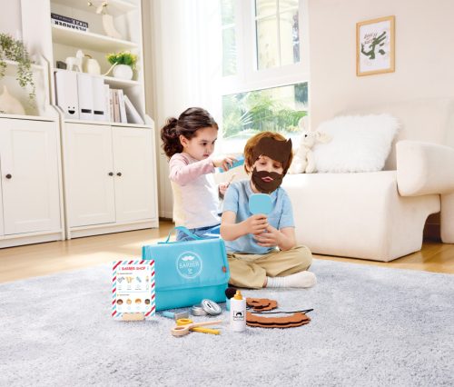 Barber készlet – Fiúk fodrászata - Hape