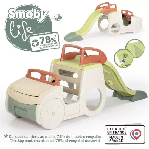 Csúszdás autómászóka – 18 hó+ Smoby