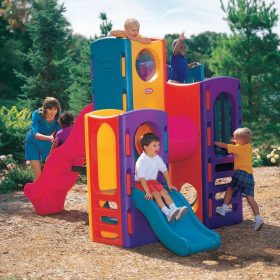Óriás játszótér 2 csúszdával  – Little Tikes