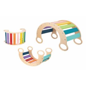 Pöttöm Tornász Montessori szivárvány hinta – 24 hó+