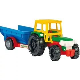 Traktor billenős utánfutóval – Wader