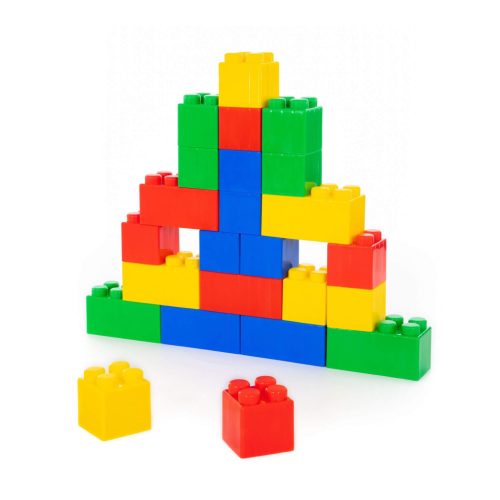 Óriás építőkockák – 24 darabos – Polesie