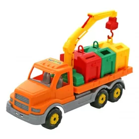 Szelektív kukásautó 47×15×25 cm – Wader műanyag