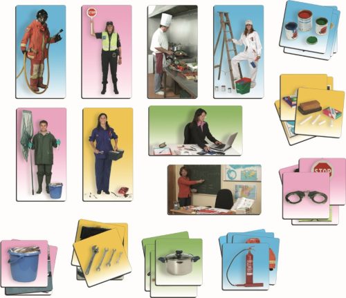 Képkártyák - Foglalkozások AKROS