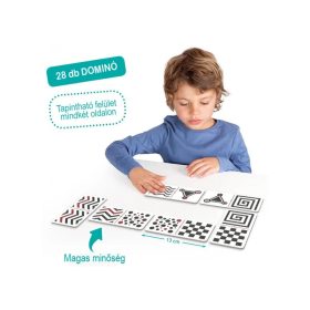   Érzékelős és Tapintós Kétoldalú maxi Dominó (gyengénlátóknak is ajánlott) AKROS