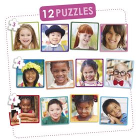 Puzzle - Vidám Gyerekek AKROS