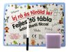 Fejlesztő tábla letörölhető filccel – Jelek és minták - D - Toys