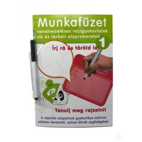   Munkafüzet vonalvezetéses rajzgyakorlatok - Sík és térbeli alapismeretek