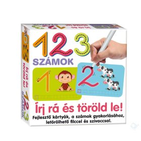 Számok - Írj rá és töröld le!