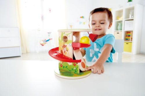 Golyópálya – Dzsungel – színes fejlesztő játék – Hape