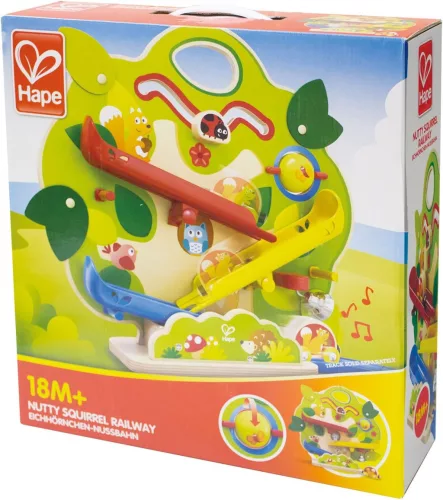 Erdei golyópálya – színes fejlesztő játék – Hape