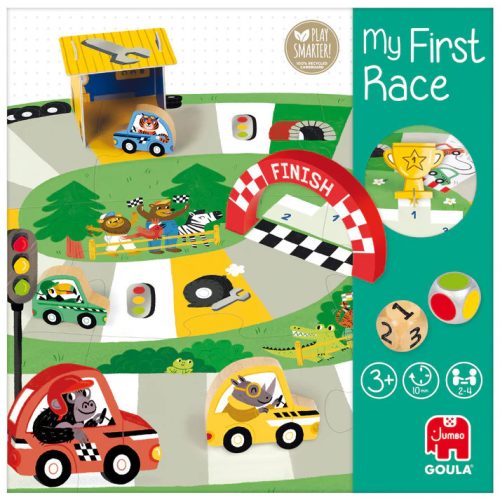 Első autóversenyem társasjáték Goula 