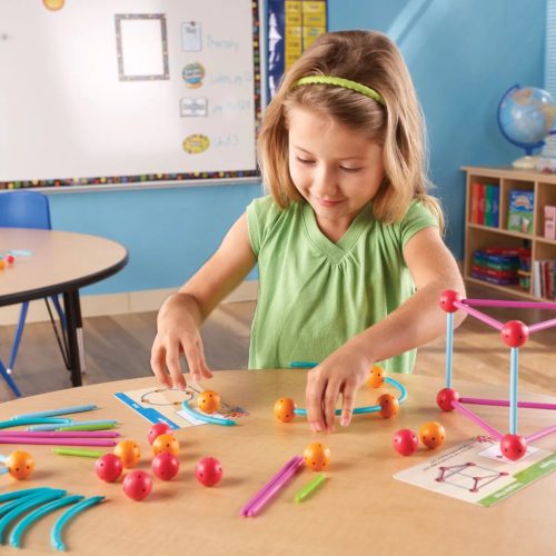 3D Geometriai Építő Készlet LEARNING