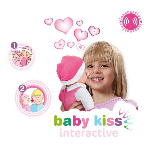 Puszit adó interaktív Loko baba – 43 cm