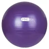 Erősített gimnasztikai labda durranásmentes 55 cm pumpával lila – PRO-Fit
