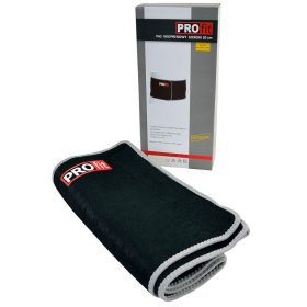 Fogyasztó öv 125×30×0,3 cm, neoprén – fekete, PRO Fit