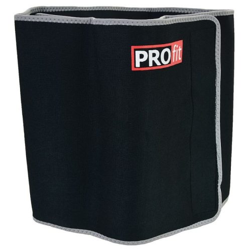 Fogyasztó öv 125×30×0,3 cm, neoprén – fekete, PRO Fit