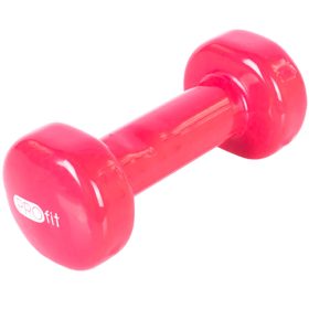 Kézi súlyzó 1,5 kg vinyl, pink EB-Fit