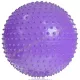 Gimnasztikai labda tüskés masszázs lila 75 cm - PRO-Sport