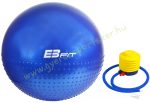   Gimnasztikai labda tüskés, érzékelő óriás labda, pumpával EB-Fit - 55cm Kék