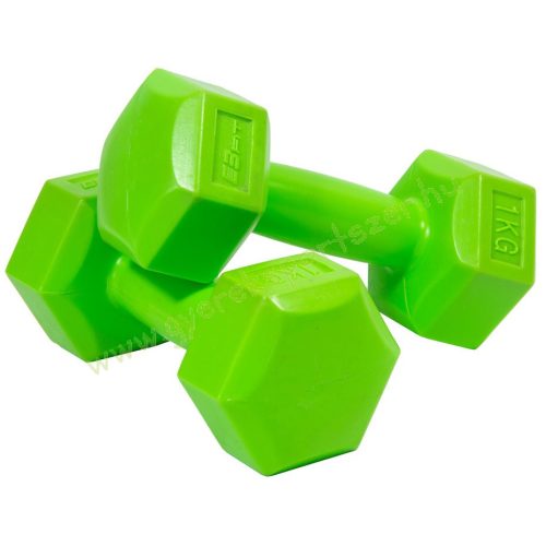 Kézisúlyzó 2x1 kg – zöld – EB-Fit