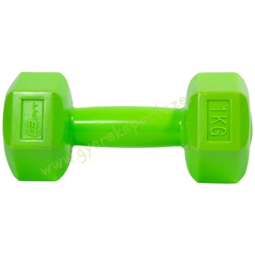 Kézisúlyzó 2x1 kg – zöld – EB-Fit