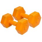 PRO-Sport Kézisúlyzó műanyag 2x2 kg narancssárga 