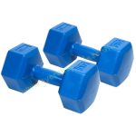 PRO-Sport Kézisúlyzó műanyag 2x4 kg kék 