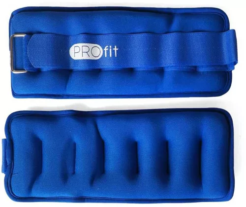 Csukló és Bokasúly, Kéz-lábsúly 2×0,5 kg Kék PRO fit
