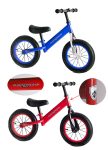   Futóbicikli 2 kerekű Piros-Kék Bumi Bike fújható kerekű