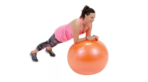 Gimnasztikai labda és ülőlabda 55 cm zöld – Gymnic Plus