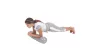 Pilates roller 72x18 cm szürke – Gymnic Fit-Ball