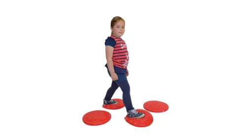 Ülőpárna gyerekeknek 32 cm piros – Gymnic Disc'o'Sit Junior