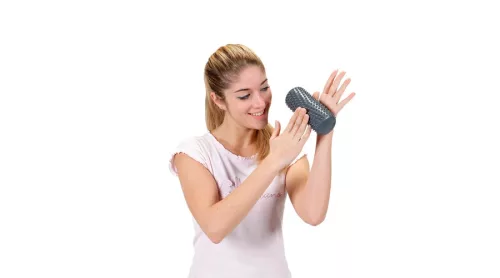 Masszázs roller 15 cm – Gymnic