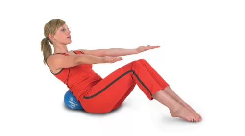 Pilates labda 26 cm rubinpiros – Togu Redondo-Ball