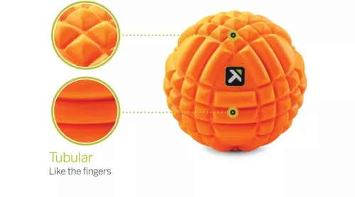 Masszázslabda 12,7 cm narancs – TriggerPoint GRID Ball