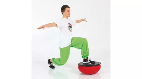 Egyensúlytréner 52x24 cm piros Pro Plate-tel – Togu Jumper Pro