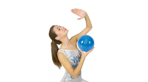 Ritmikus sportgimnasztika labda 28 cm sárga – Gymnic