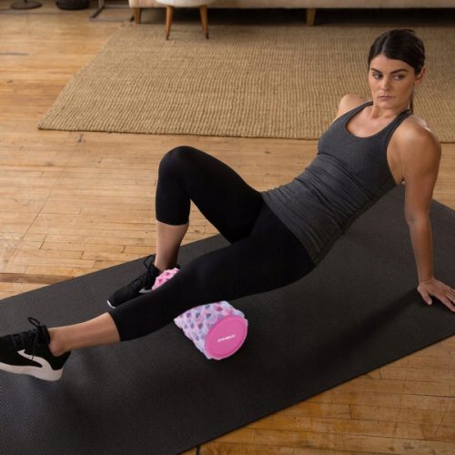 SMR henger masszírozó 33x14 cm – Pink szivárvány, Springos