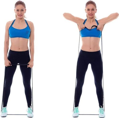 Power Band gumiszalag KÉK VERY HARD 37-46 kg PRO-Sport