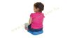 Ék alakú maszírozós, testtartásjavító ülőpárna gyerek PRO-SPORT